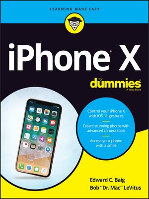 cover image of iPhone X For Dummies